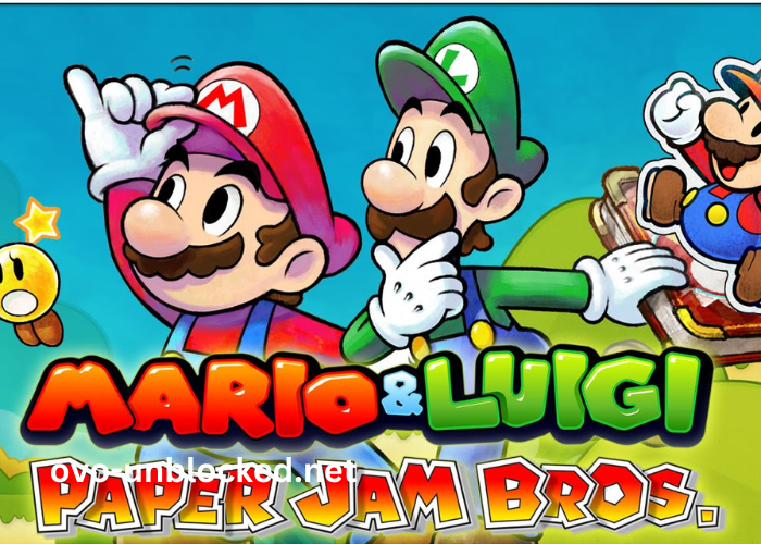 Mario Y Luigi Paper Jam